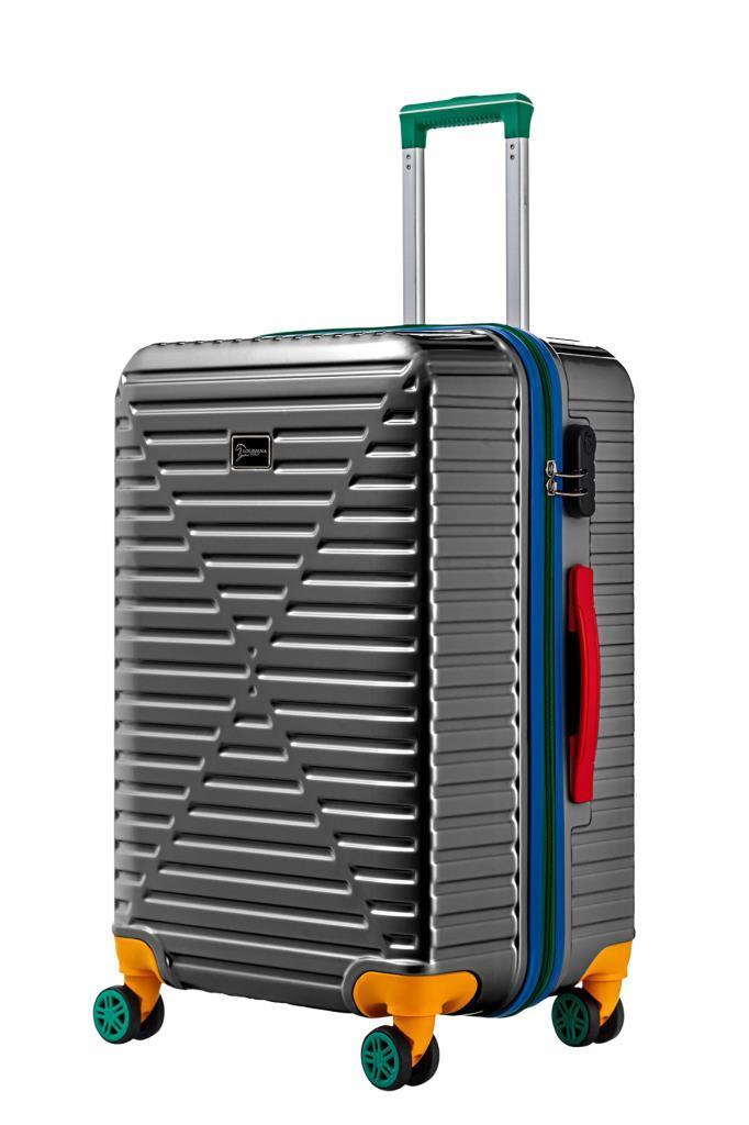 Büyük Boy %100 Polikarbon Valiz 4x2 Teker Antrasit 1088