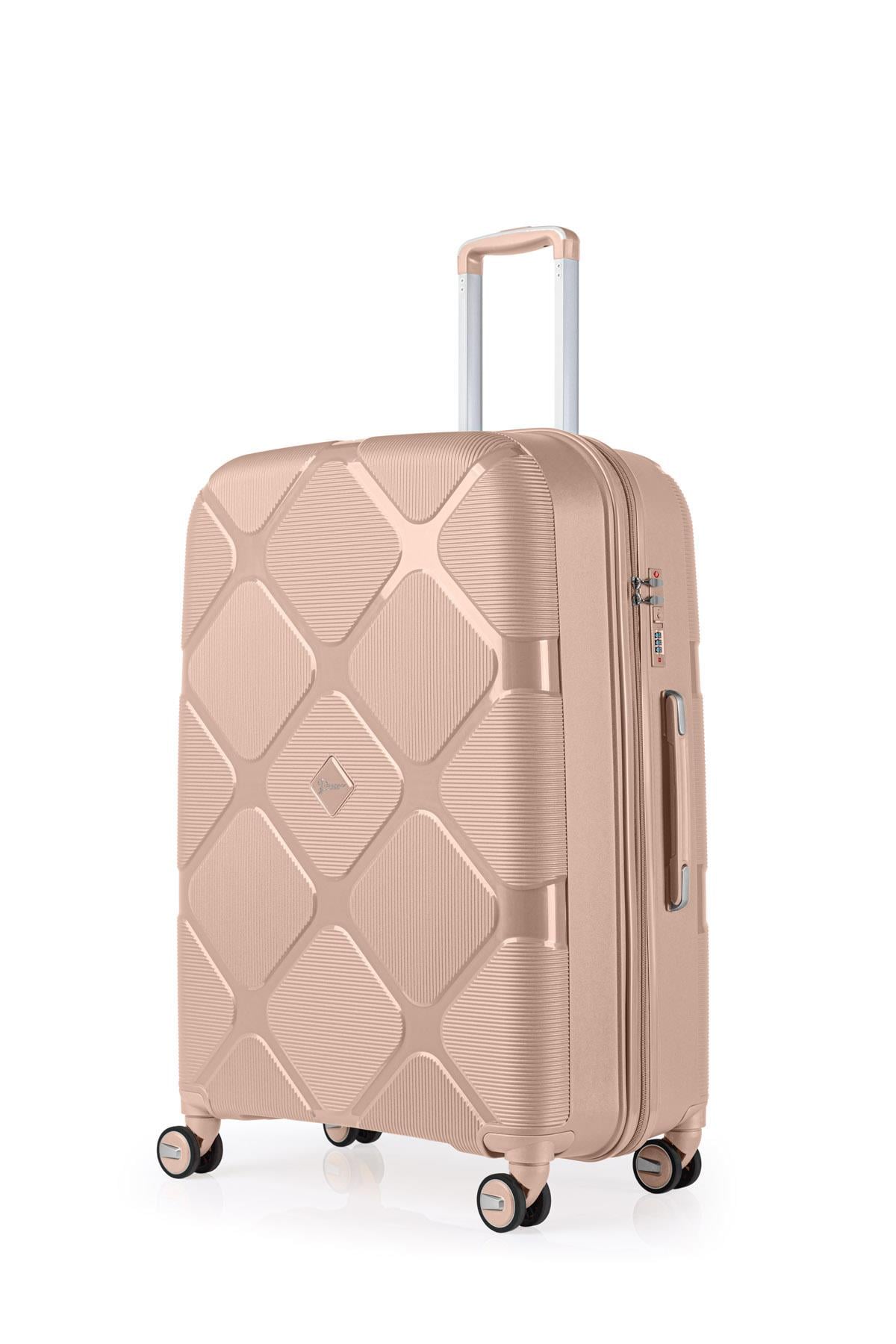 Büyük Boy %100 Polipropilen Valiz Bronz 6990