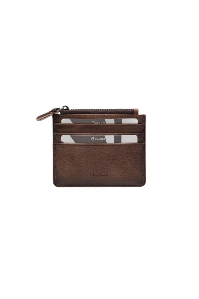 Grande Hakiki Deri Erkek Cüzdan Kahve 820