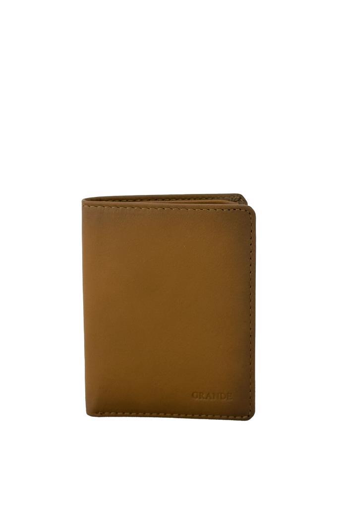 Grande Hakiki Deri Erkek Cüzdan Rst2 Taba 1755