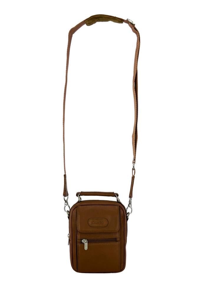 Guard Hakiki Deri Erkek Çanta Taba 1710