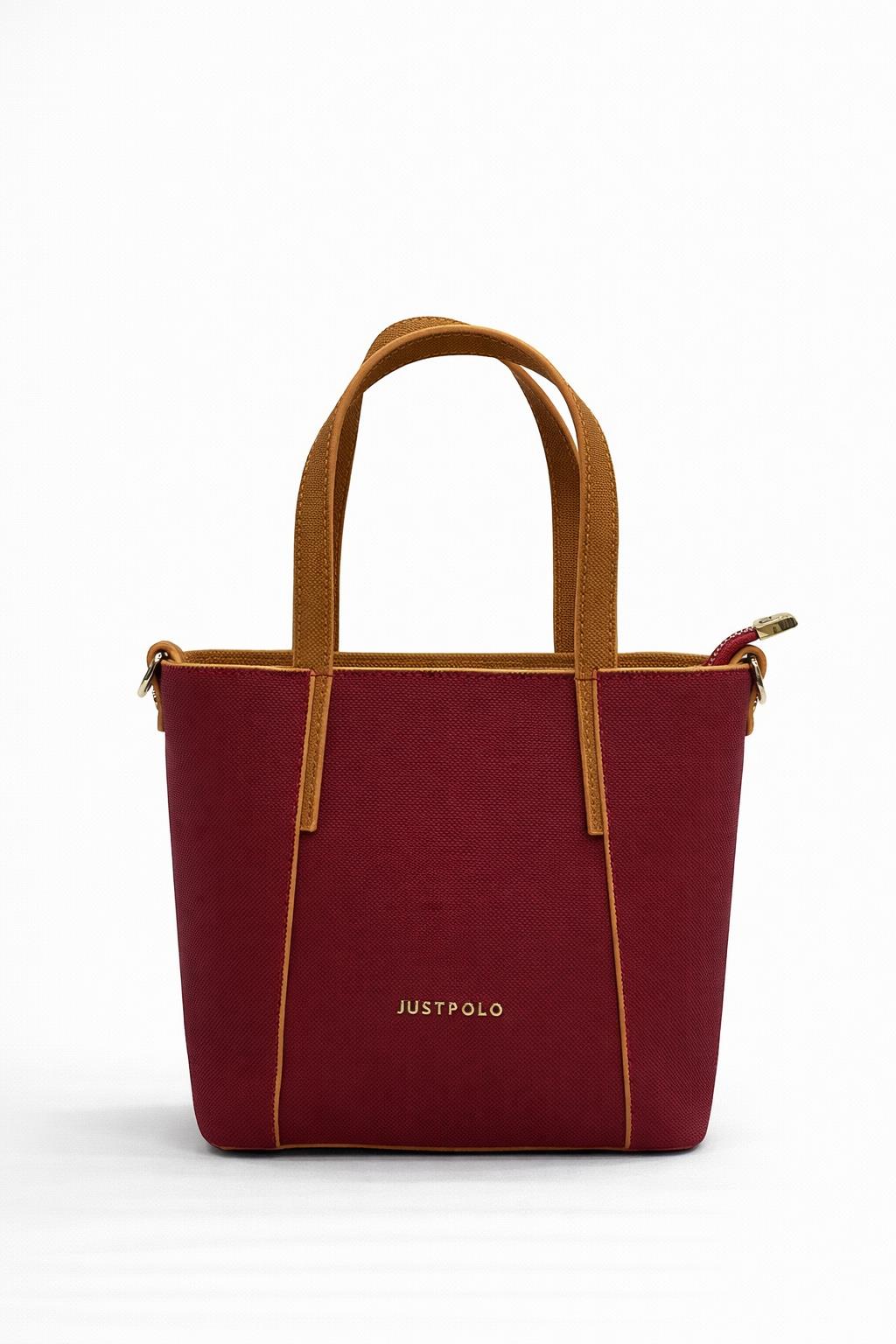Just Polo Çapraz Askılı Kadın Çanta Bordo 6047