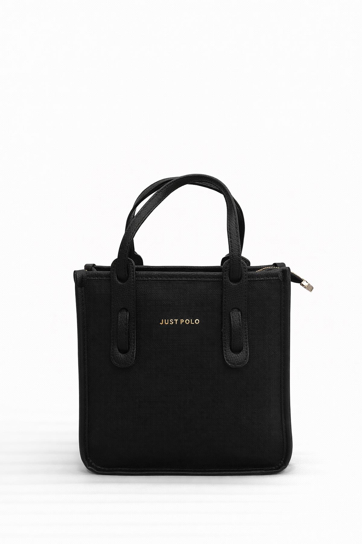 Just Polo Çapraz Askılı Kadın  Çantası Siyah  6071