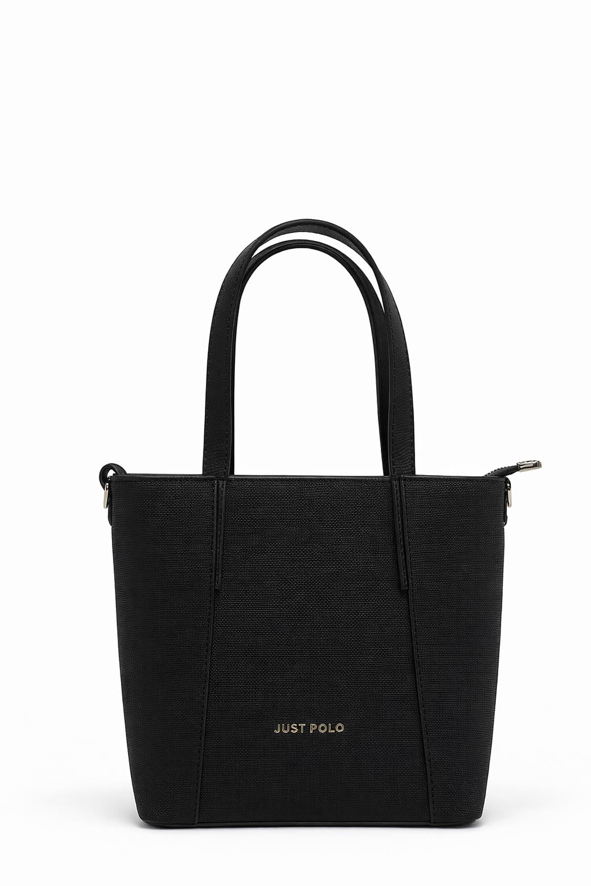 Just Polo Çapraz Askılı Kadın Postacı Çantası Siyah 6047