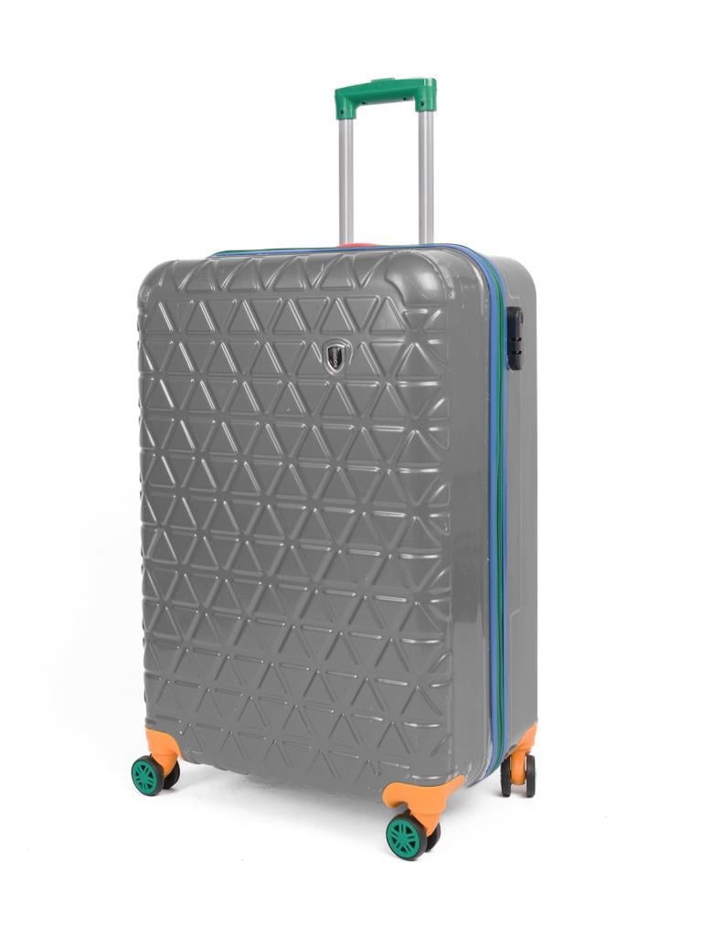 Kabin Boy %100 Polikarbon Valiz 4x2 Teker Gri 1089