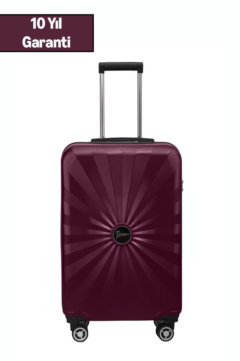 Kabin Boy %100 Polikarbon Valiz 4x2 Teker Bordo 1809