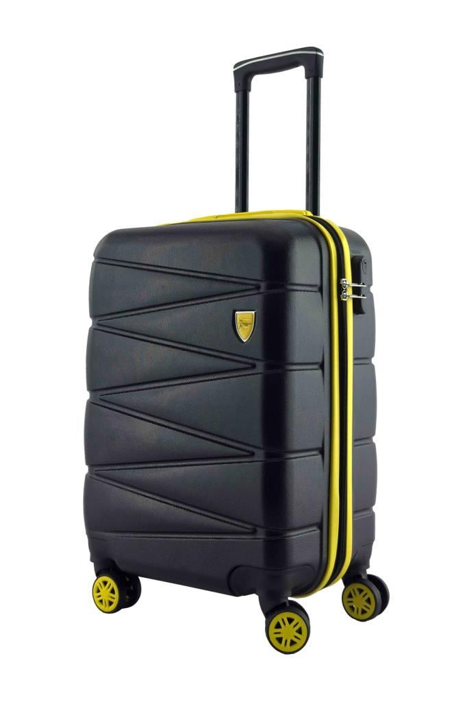 Kabin Boy Valiz 4x2 Teker Siyah 1164