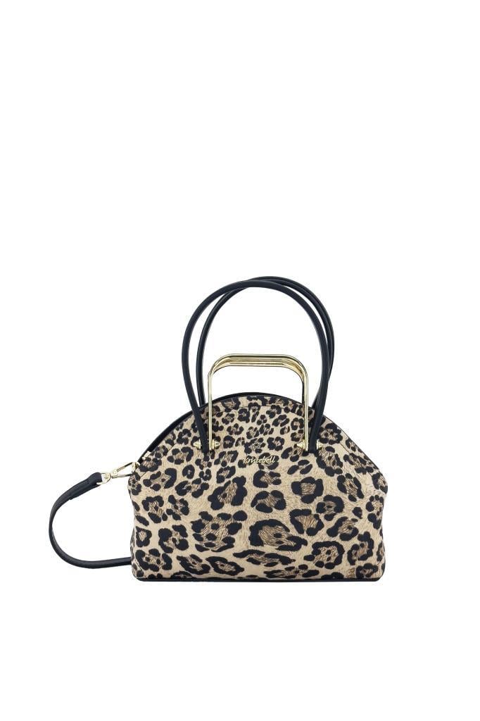 Kriste Bell Çapraz Askılı Kadın Çanta Leopar 7299