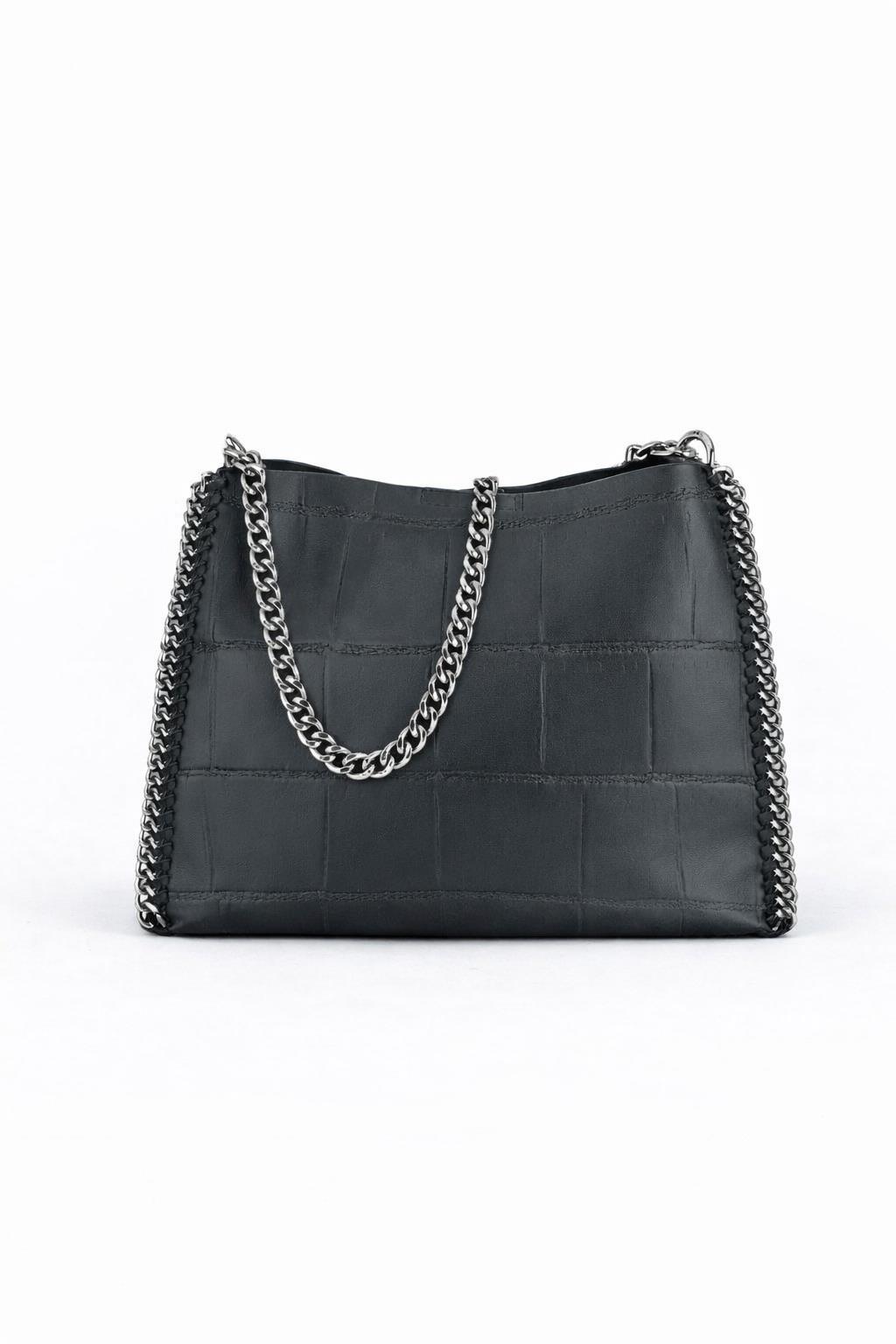 Kriste Bell Çapraz Askılı Kadın Çanta Kurşun 26553