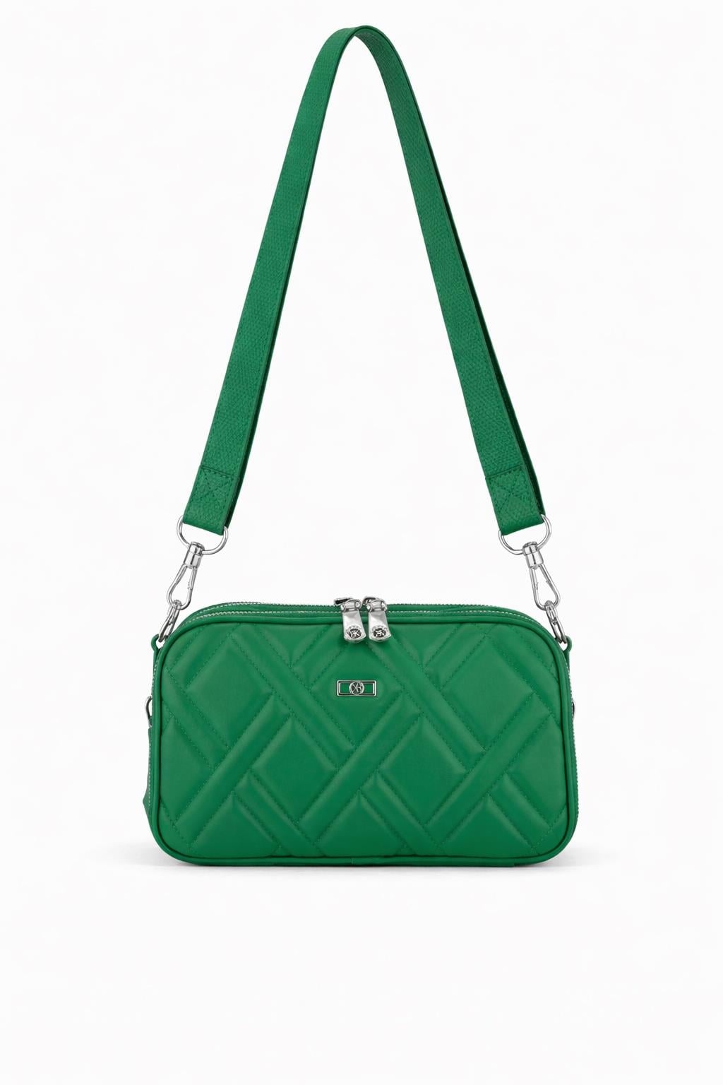 Kriste Bell Kadın Çapraz Askılı Çanta Cim Yeşil 7146