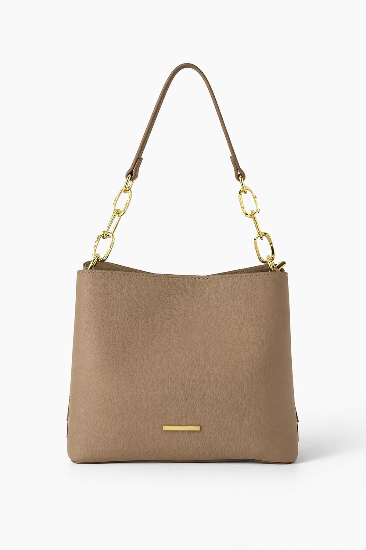 Kriste Bell Kadın Çapraz Askılı Çanta Vizon 7152