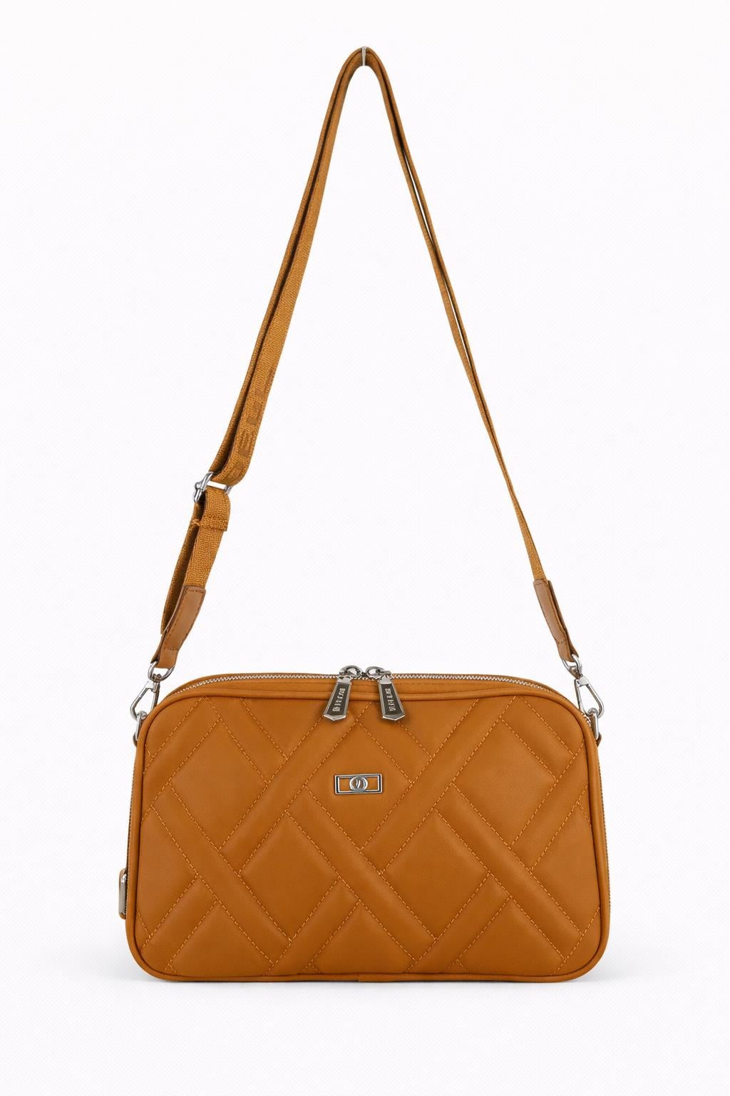 Kriste Bell Kadın Çapraz Askılı Çanta Turuncu 7146