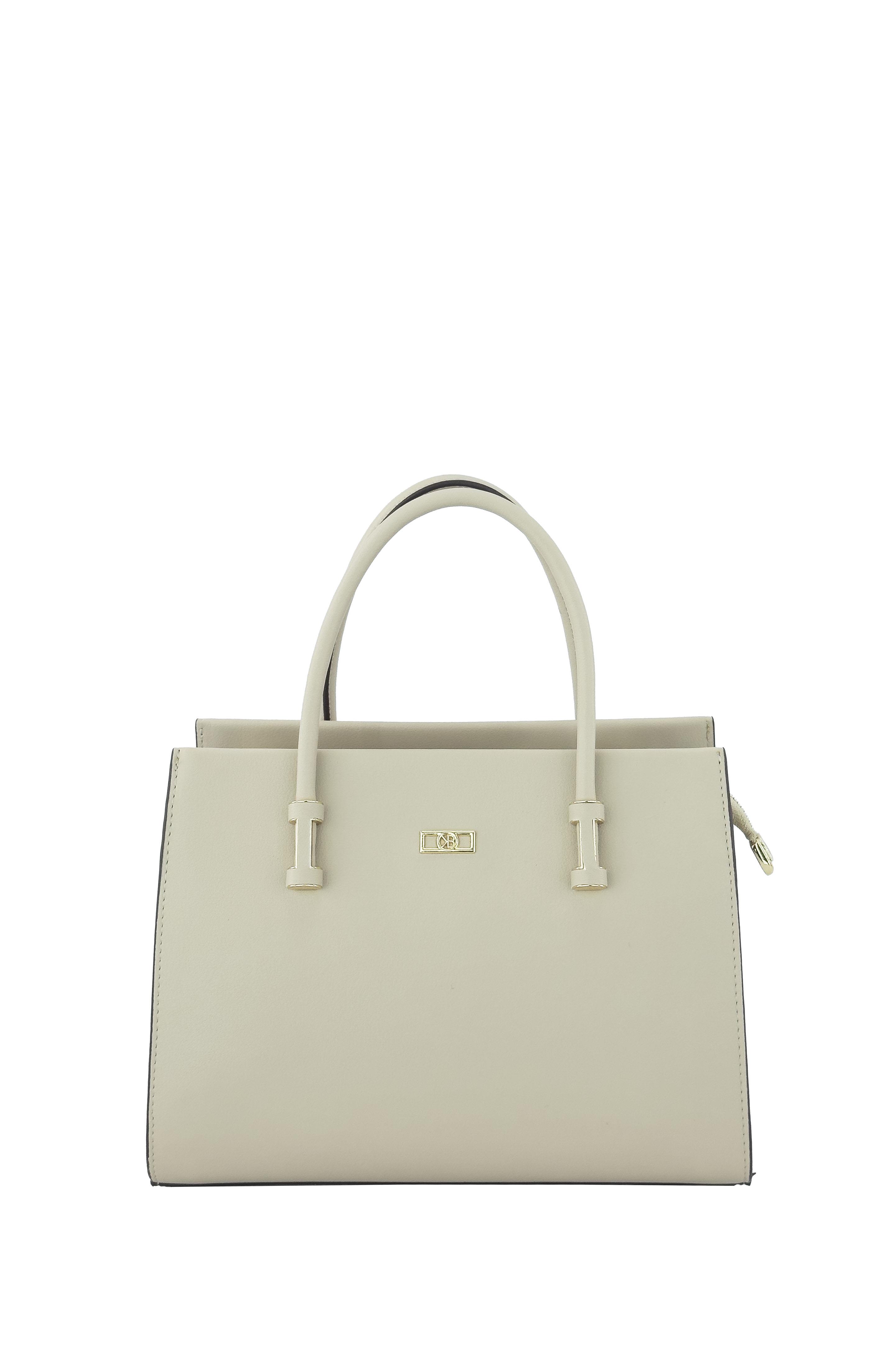 Kriste Bell Kadın Omuz Çanta Açık  Bej 7254