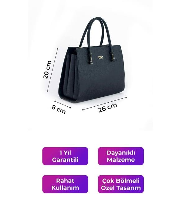 Kriste Bell Kadın Omuz Çanta Lacivert 7254