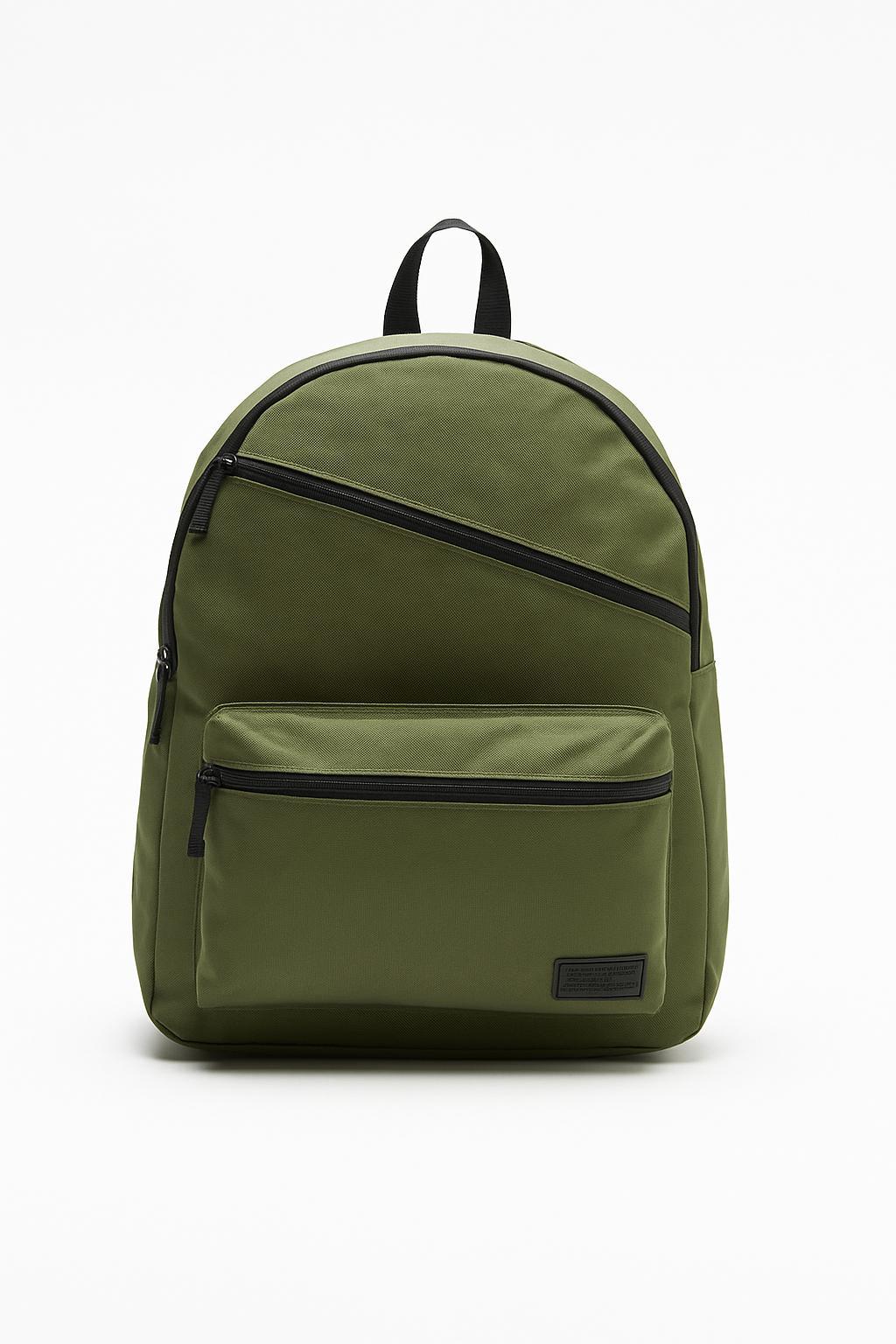 Laptop Bölmeli Okul Sırt Çantası Haki 19172