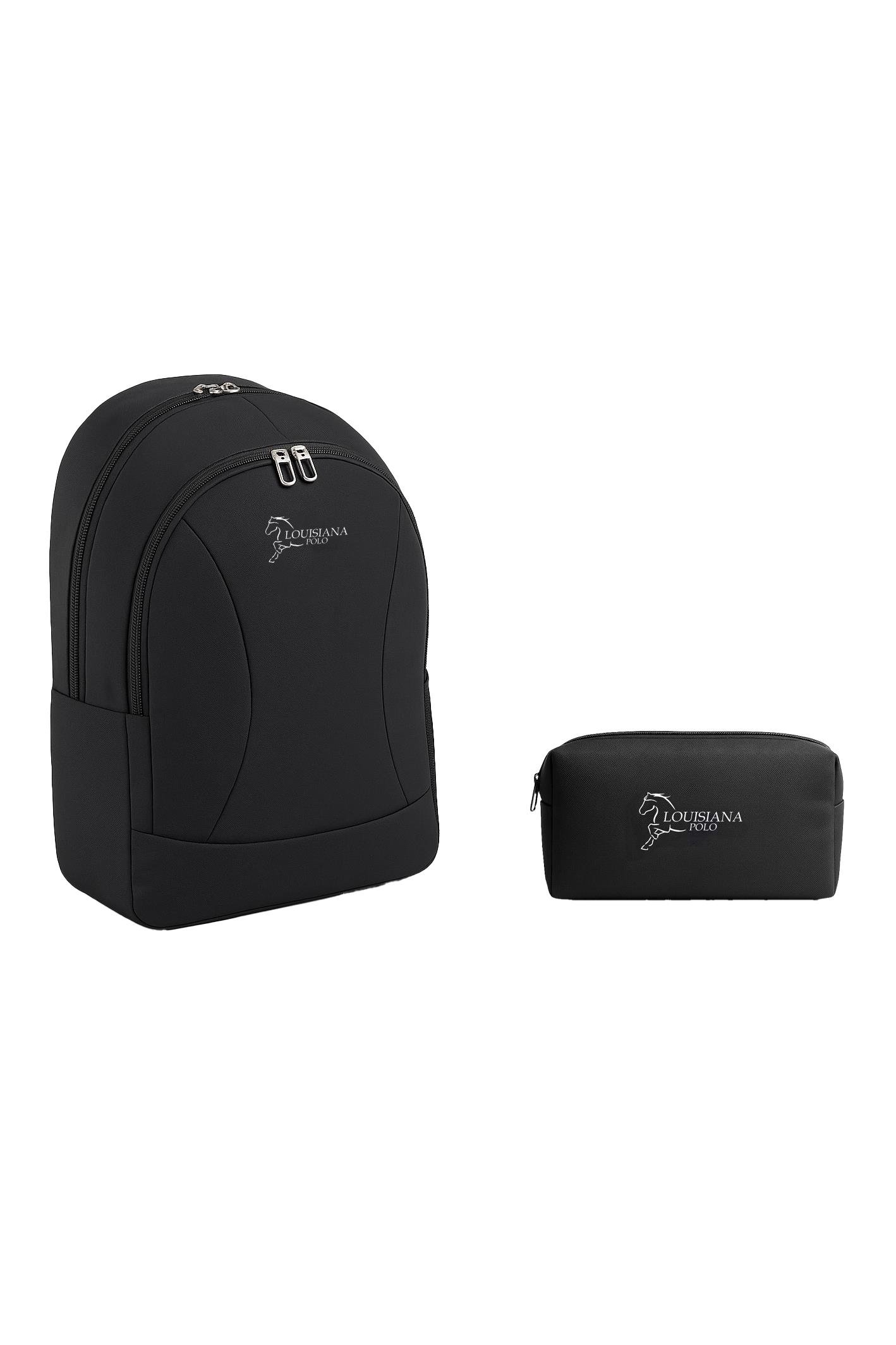 Louisiana Polo Okul Seti – Sırt Çantası + Kalemlik Beyaz 2455