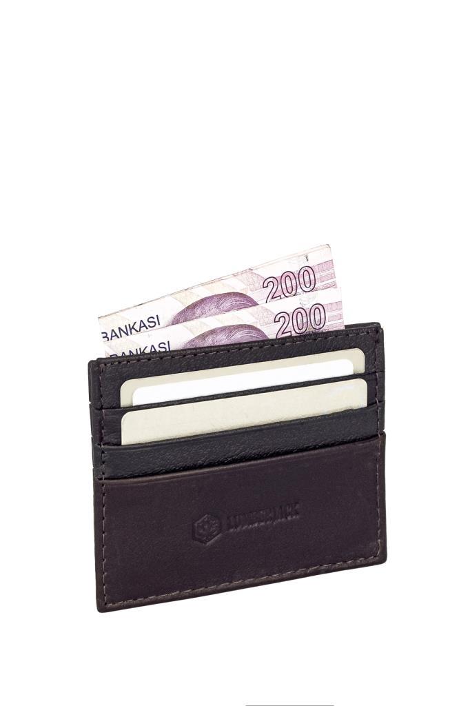 Lumberjack Hakiki Deri Kartlık Kahverengi 1014