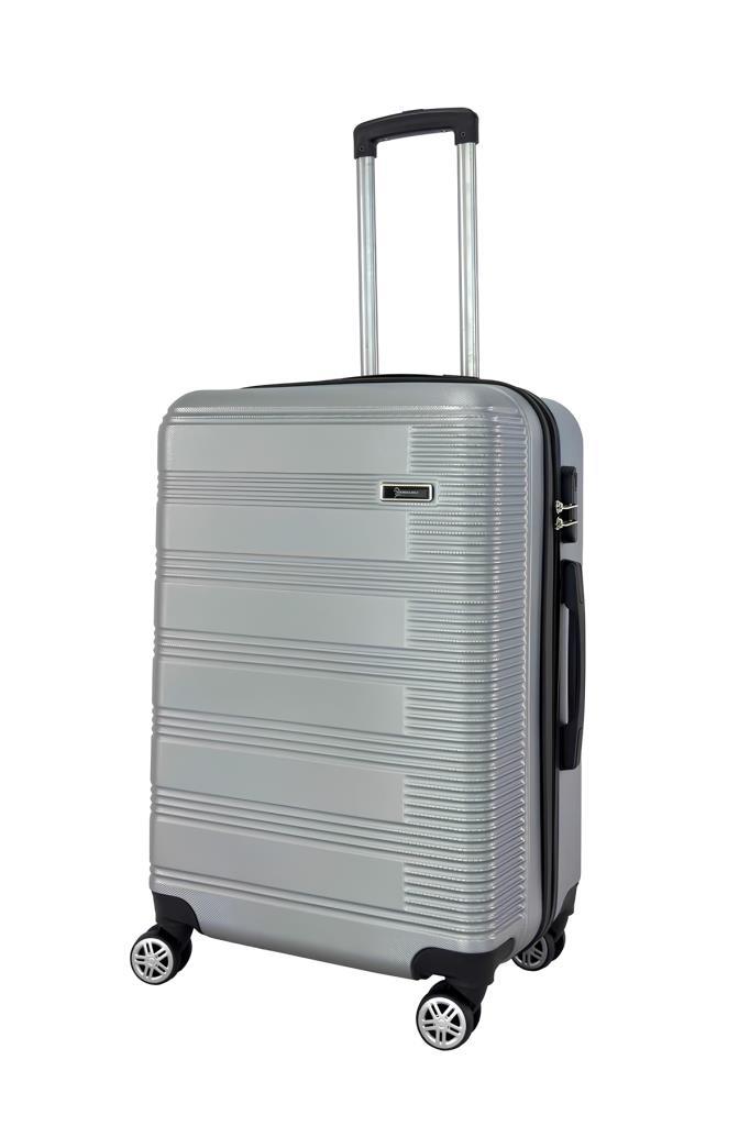 Orta Boy Valiz 4x2 Teker Gri 1451