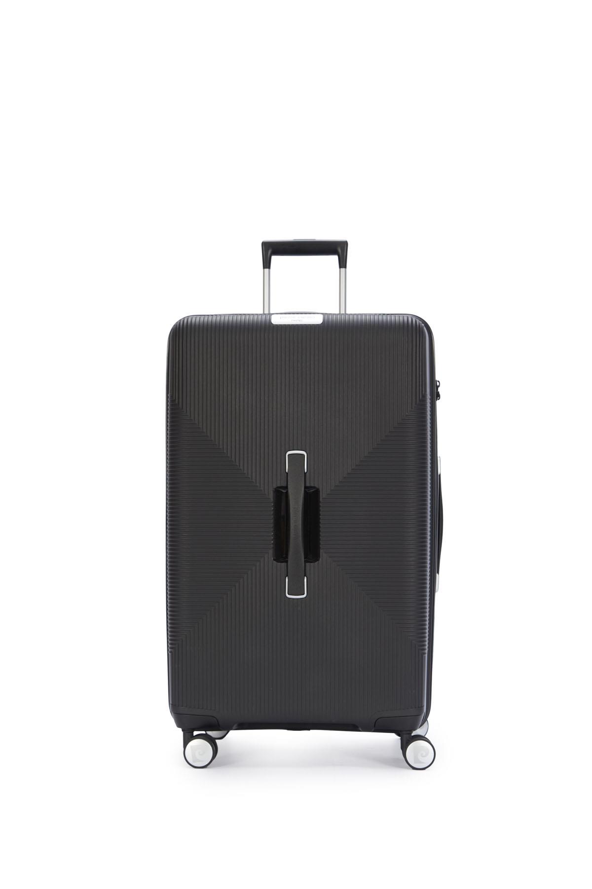 Pierre Cardin Büyük Boy %100 Polipropilen Valiz Siyah 04PC7080