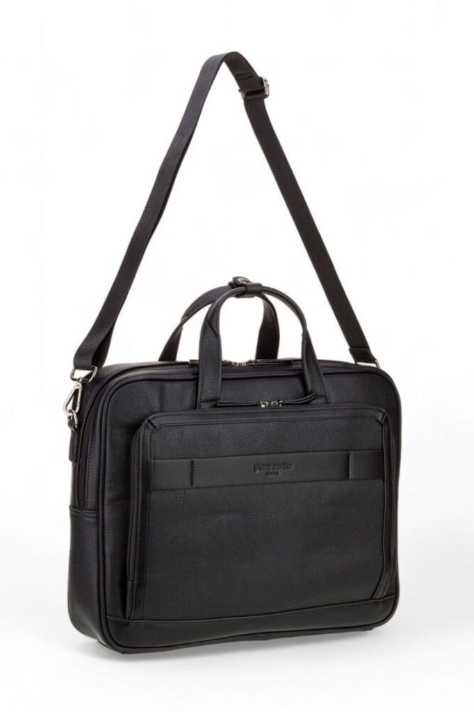Pierre Cardin Erkek Laptop Evrak Çantası Siyah 01pc00111
