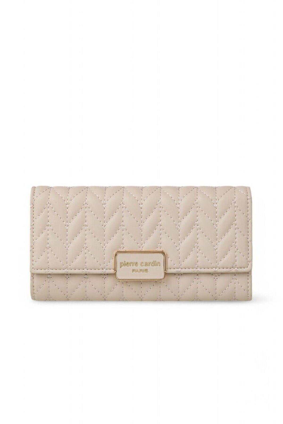 Pierre Cardin Kadın Cüzdan Bej  06pc25y614 Klsa Bj