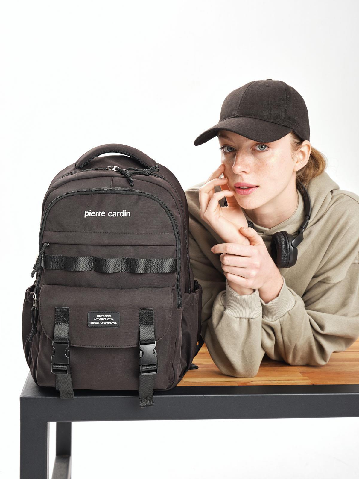 Pierre Cardin Okul Sırt Çantası Siyah 07Pck2318-S