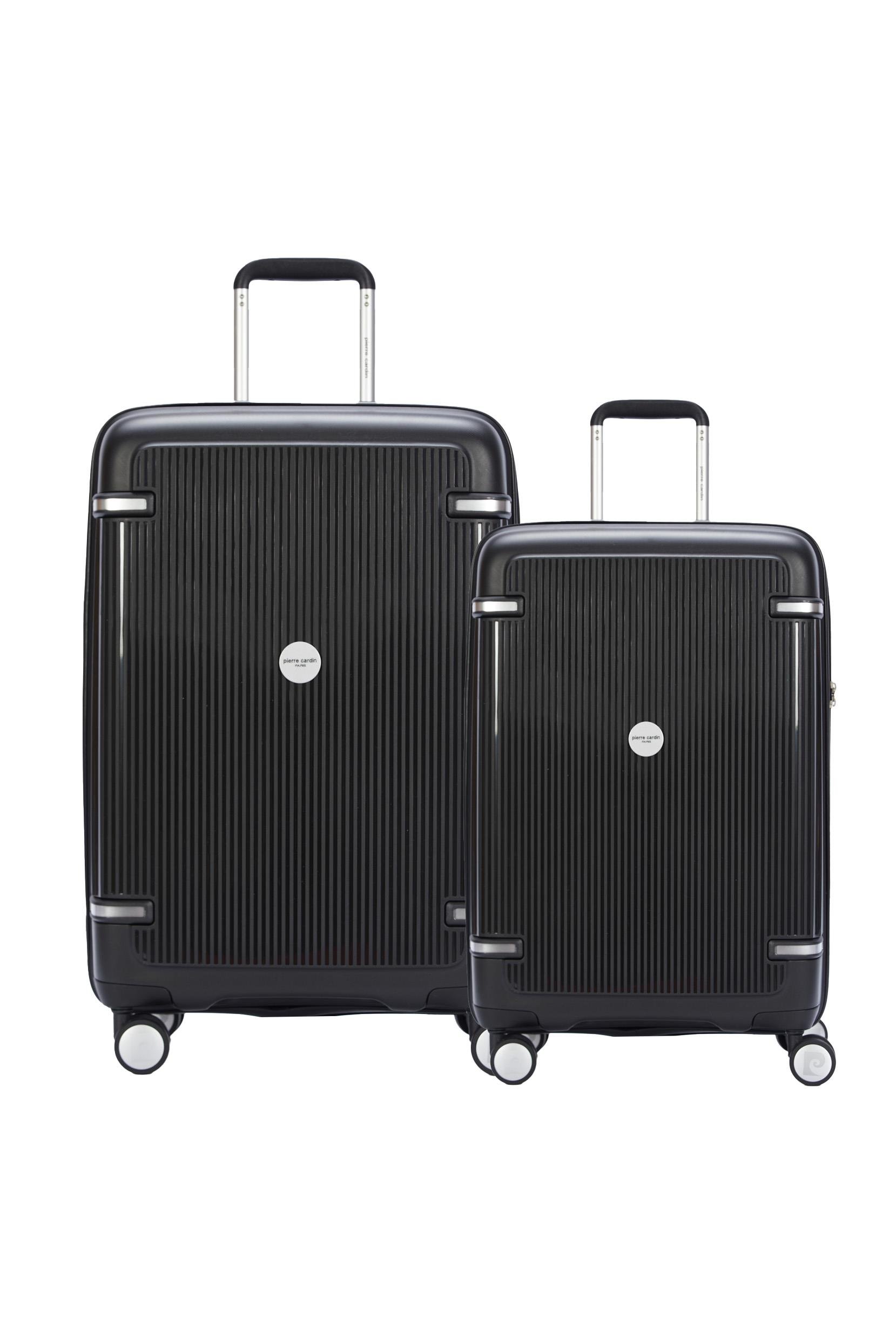 Polipropilen Valiz 2'li Valiz Seti Büyük Boy - Orta Boy Siyah 04pc7070