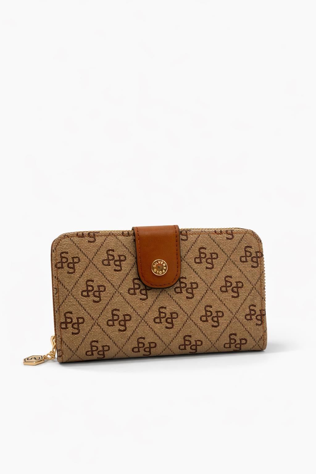 Silver Polo Kadın Cüzdan Taba 882