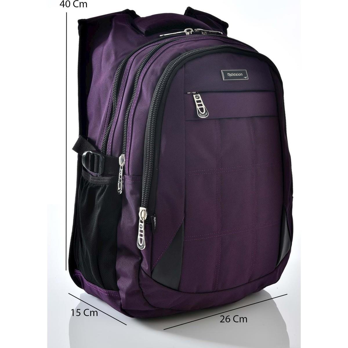 Suya Dayanıklı Destekli Yarasa Sırt Yapılı Laptop Bölmeli Günlük&okul Sırt Çantası