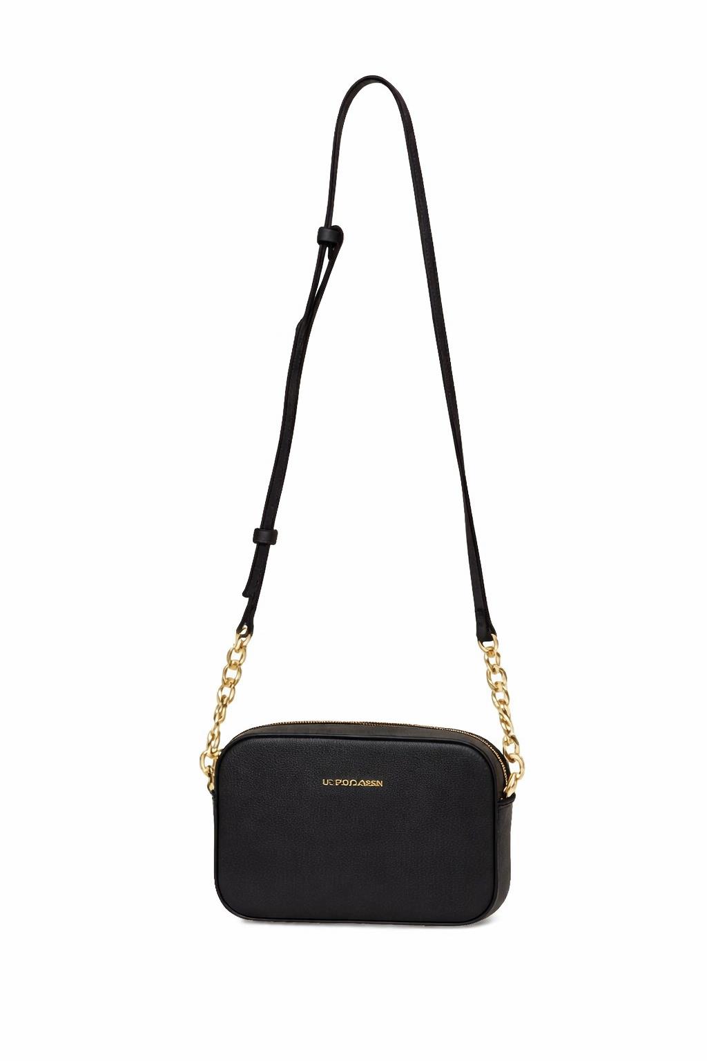 U.S. Polo Assn. Çapraz Askılı Kadın Çanta Siyah Us25254