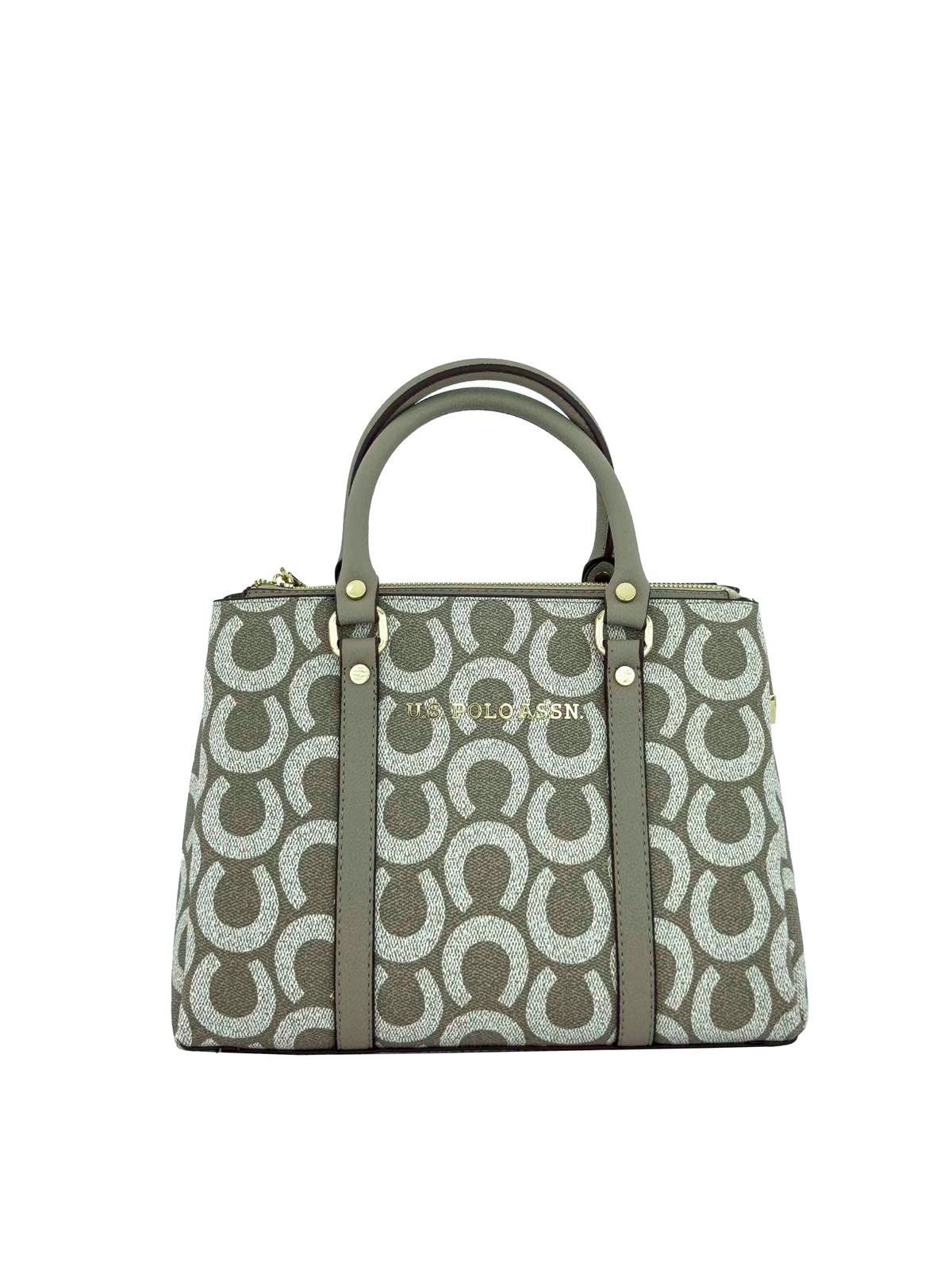 U.S. Polo Assn. Çapraz Askılı Kadın Çanta Koyu Taş Us24205