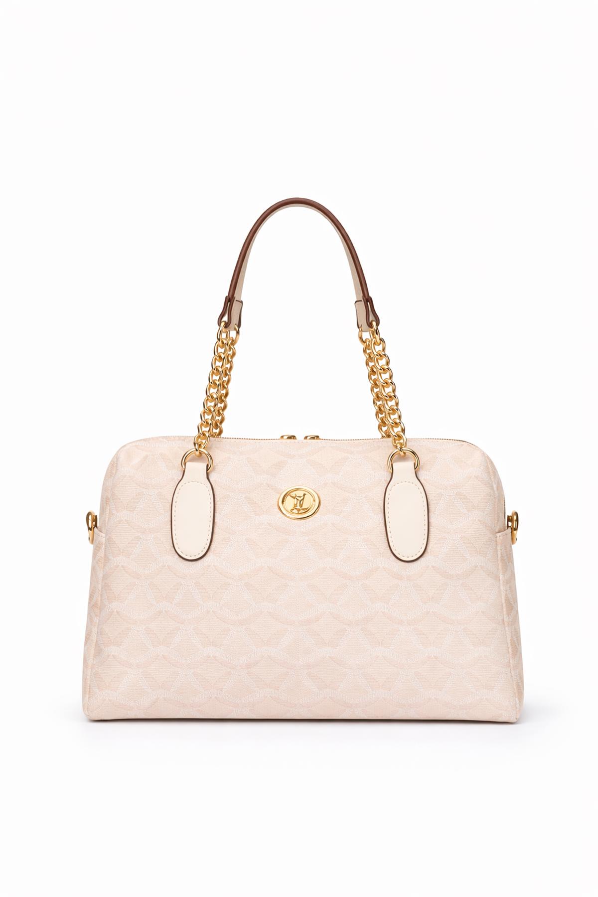 U.S. Polo Assn. Kadın Omuz Çanta Bej Us24352