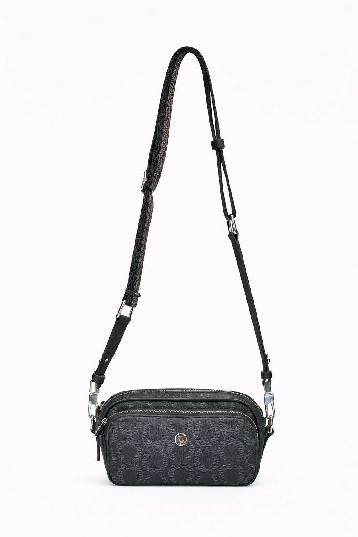 U.S. Polo Assn. Kadın Çapraz Askılı  Çanta Siyah Us24212