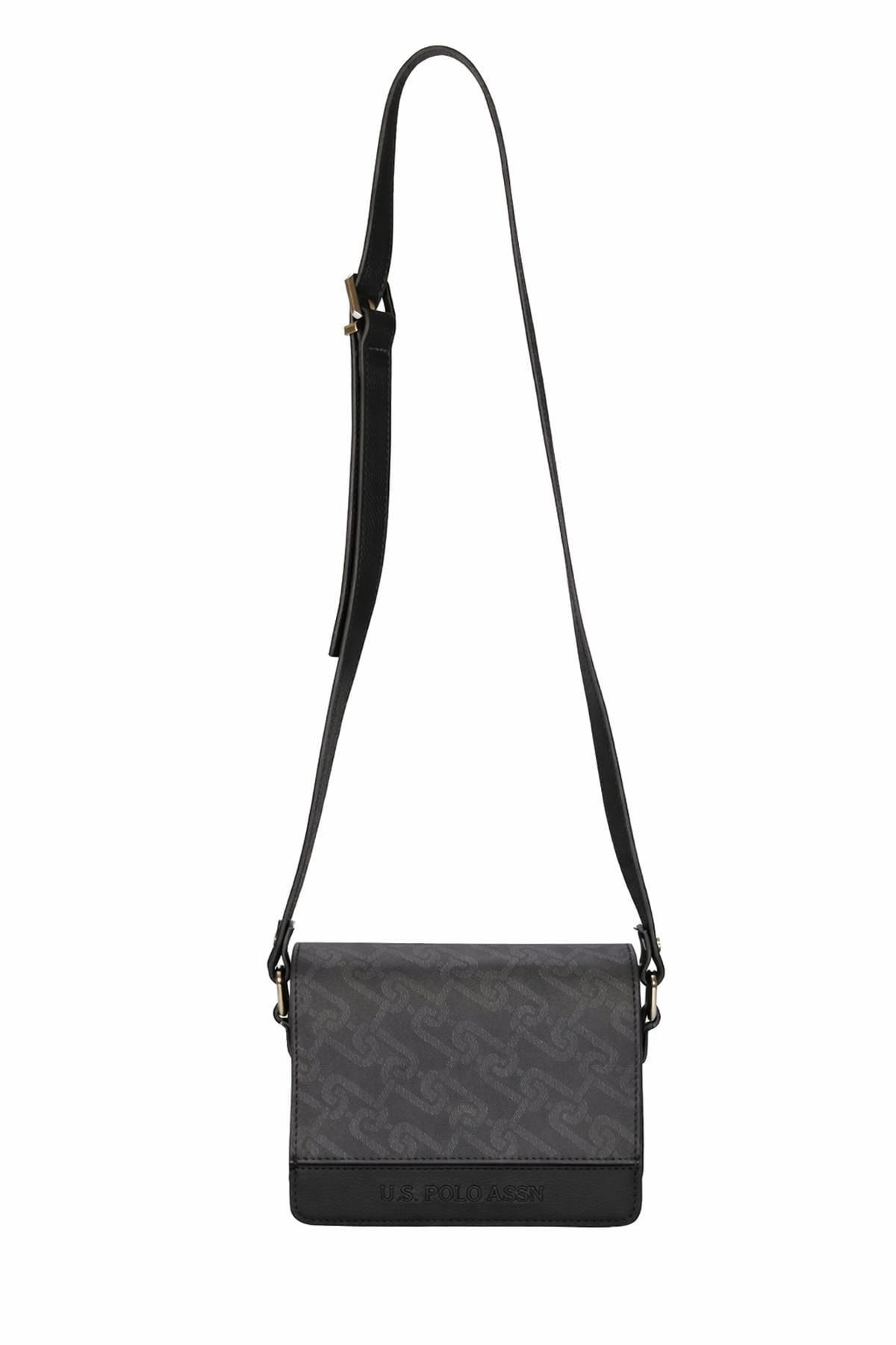 U.S. Polo Assn. Çapraz Askılı Kadın Çanta Siyah Us24141
