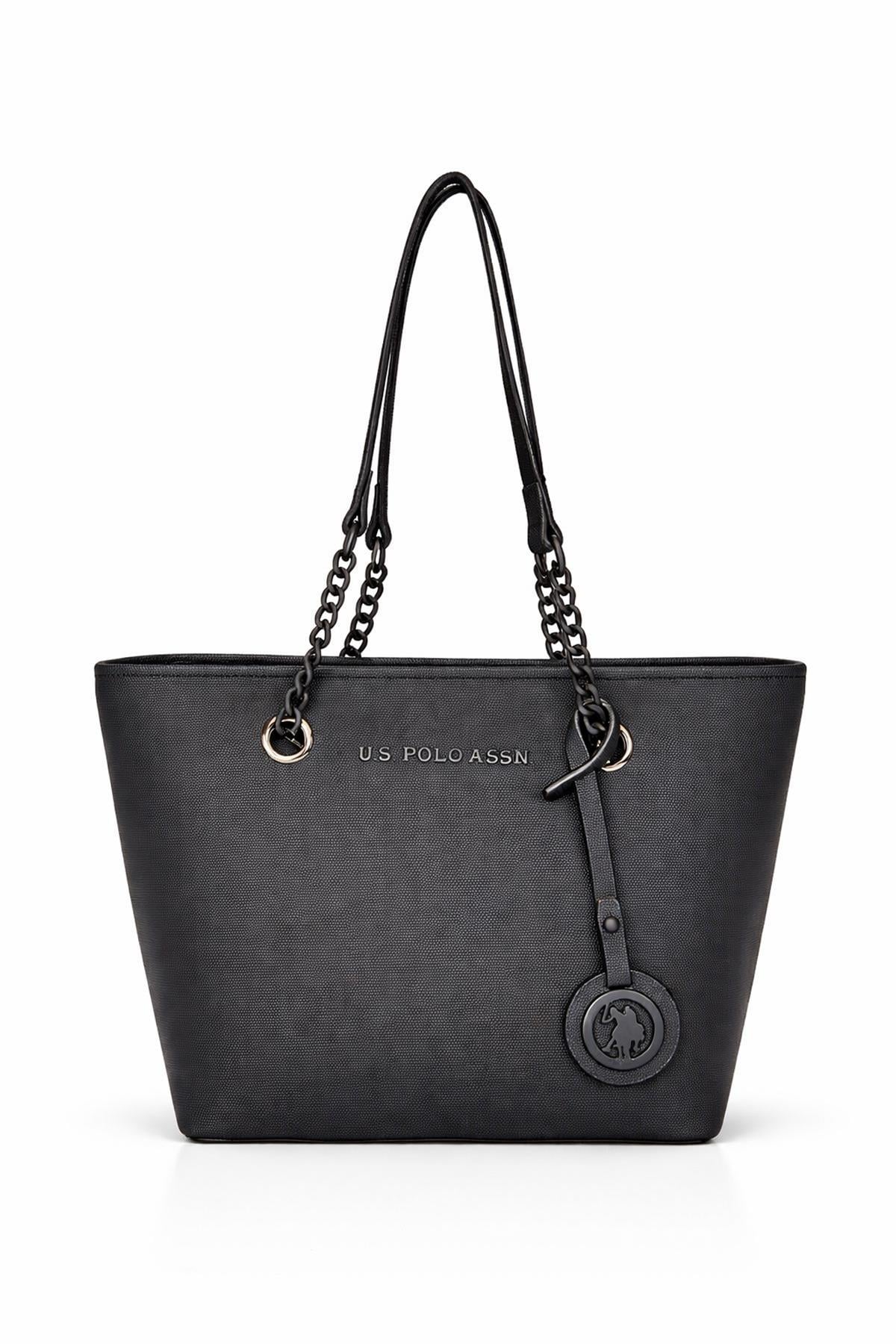U.S. Polo Assn. Çapraz Askılı Kadın Çanta Siyah Us24289