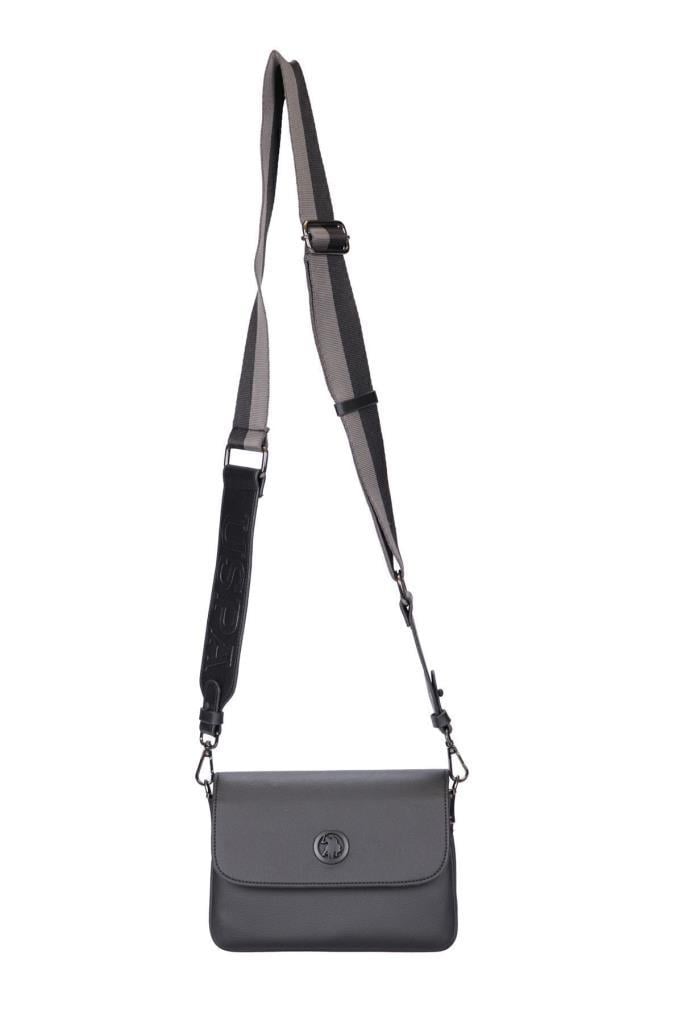 U.S. Polo Assn. Kadın Çapraz Askılı Çanta Siyah Us24549