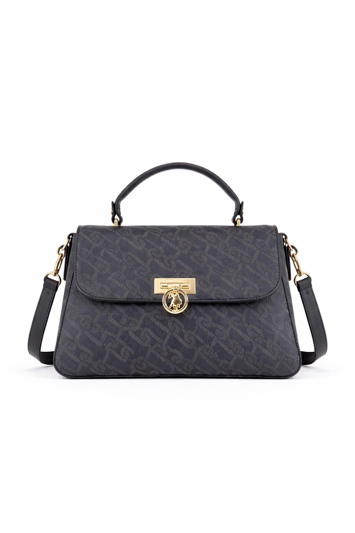 U.S. Polo Assn. Çapraz Askılı Kadın Çanta Siyah Us24102