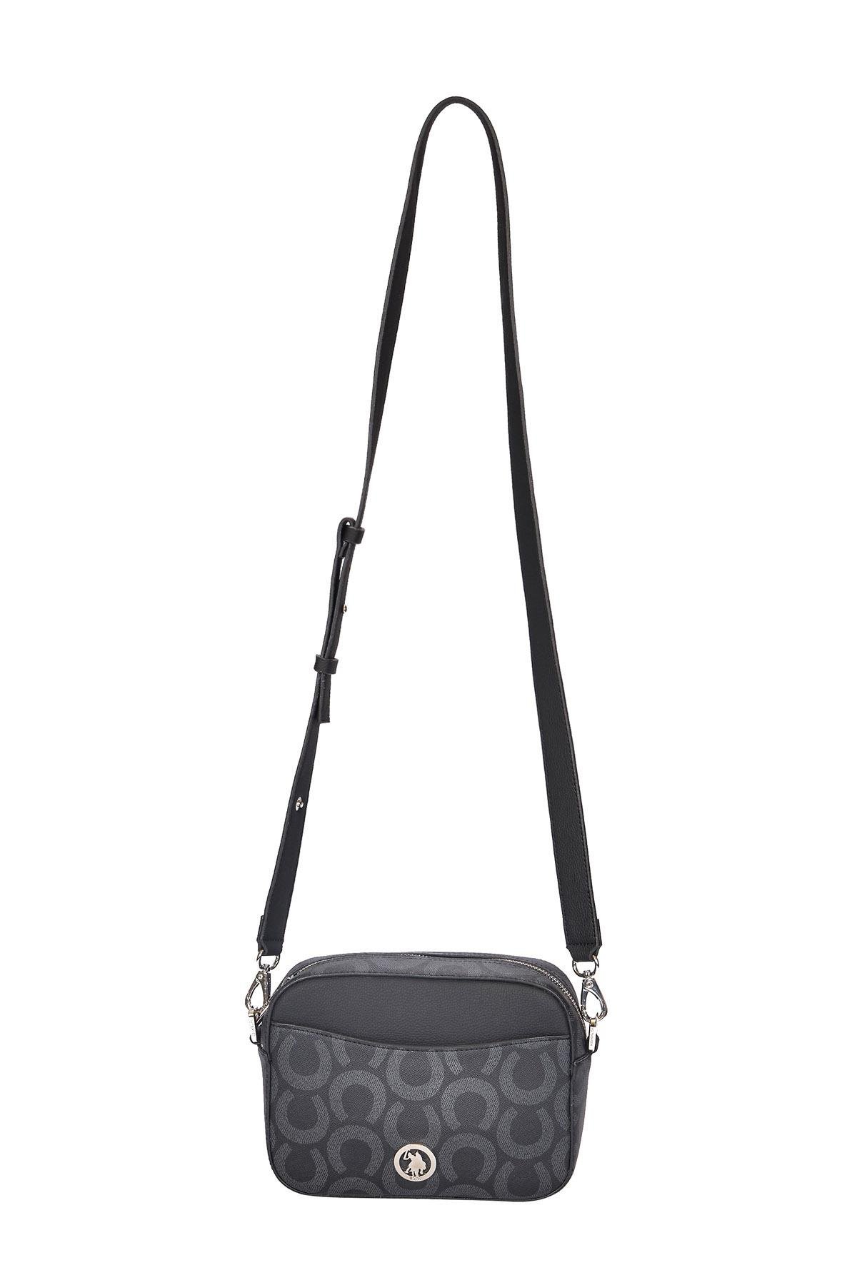 U.S. Polo Assn. Çapraz Askılı Kadın Çanta Siyah Us24198