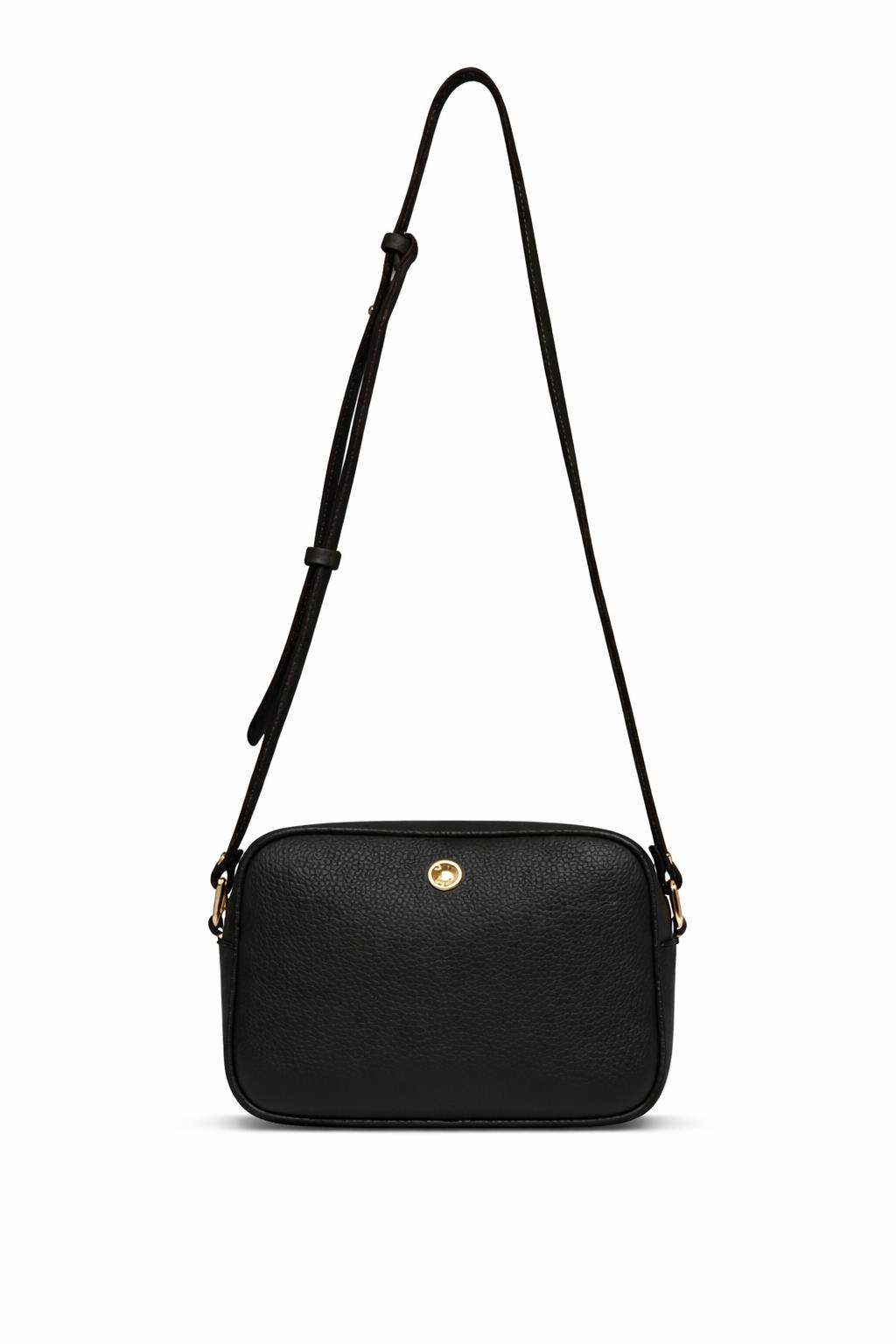 U.S. Polo Assn. Çapraz Askılı Kadın Çanta Siyah Us25195