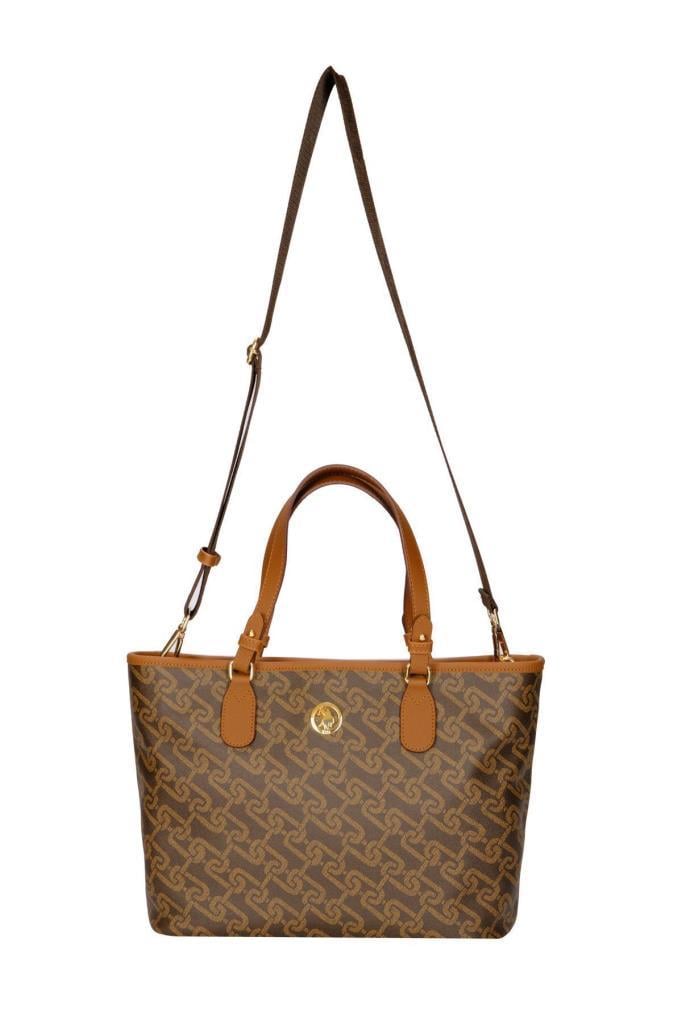 U.S. Polo Assn. Kadın Omuz Çanta Kahve Us24106