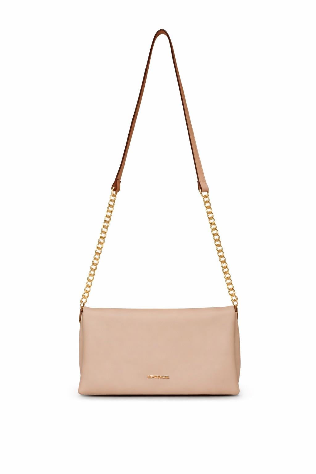 U.S. Polo Assn. Çapraz Askılı Kadın Çanta Bej Us25129