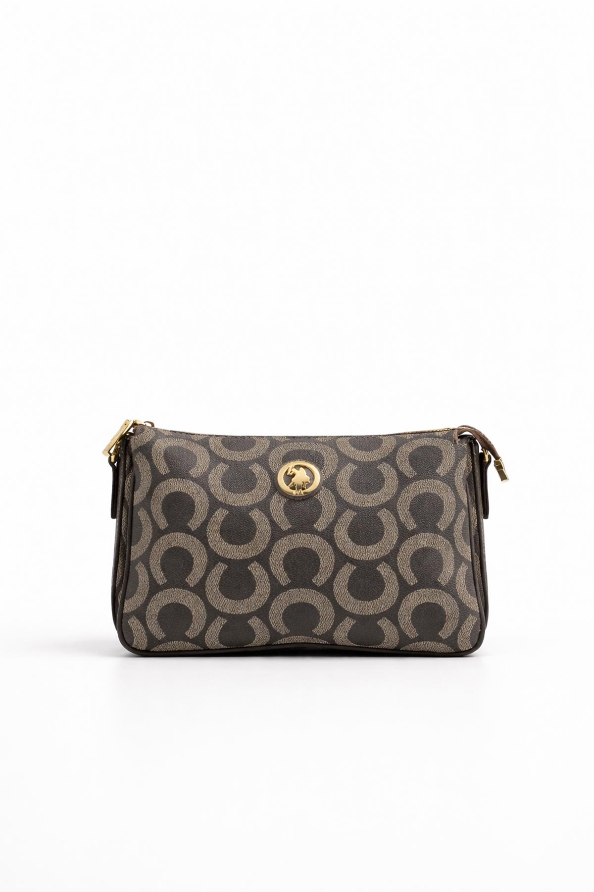 U.S. Polo Assn. Çapraz Askılı Kadın Çanta Vizon Us23599