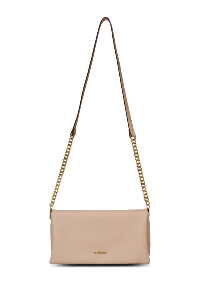 U.S. Polo Assn. Çapraz Askılı Kadın Çanta Bej Us25129