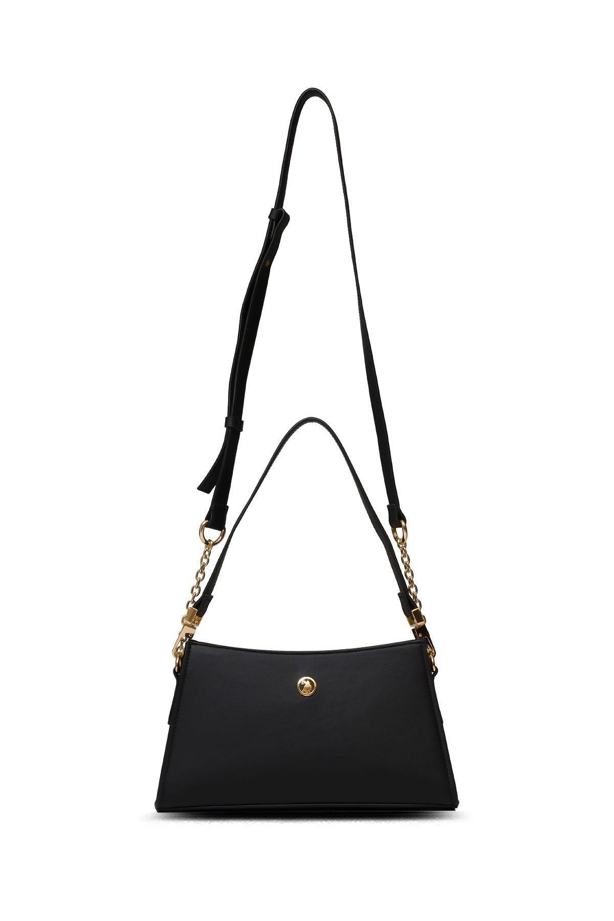 U.S. Polo Assn. Çapraz Askılı Kadın Çanta Siyah Us25134