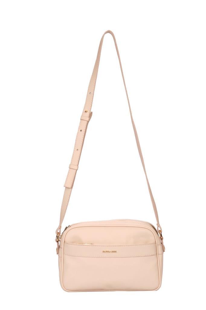 U.S. Polo Assn. Çapraz Askılı Kadın Çanta Bej Us25136