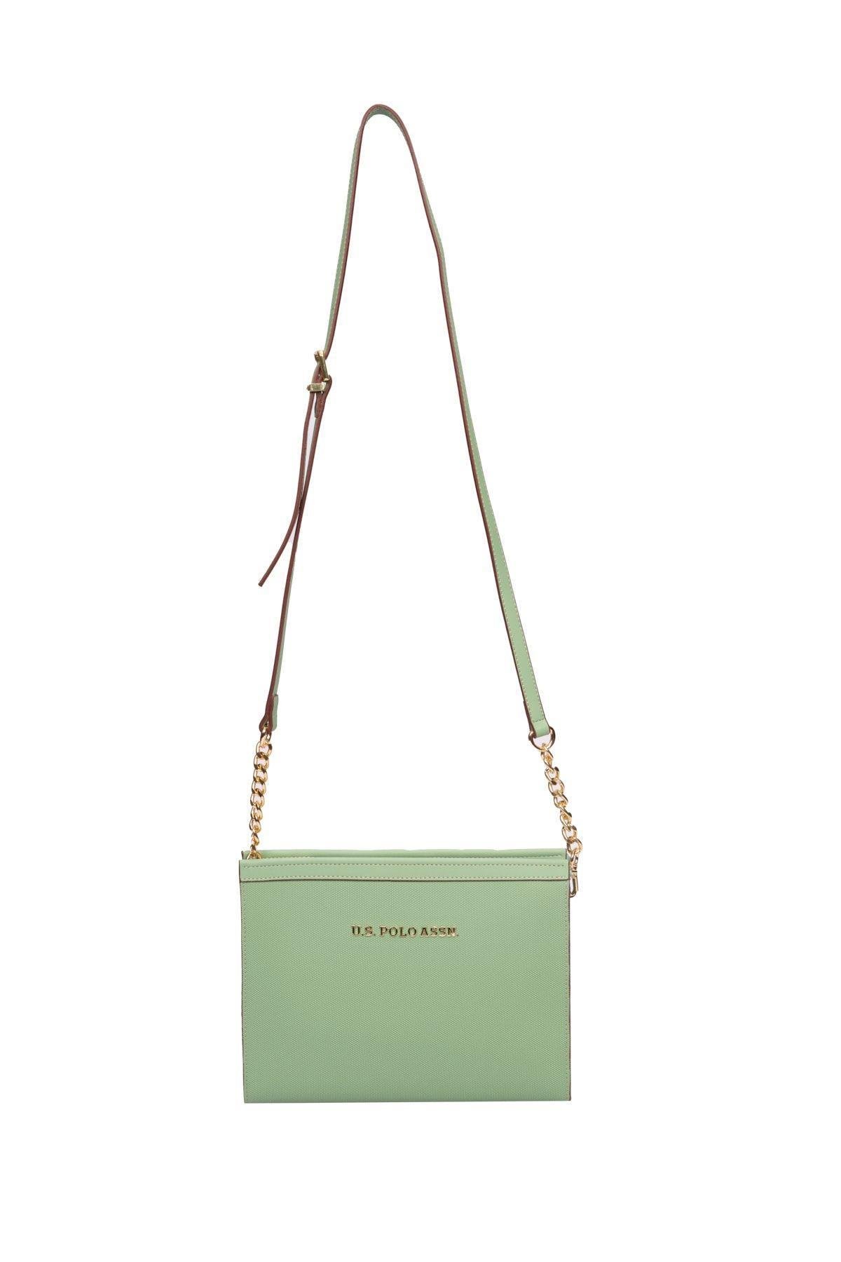 U.S. Polo Assn. Çapraz Askılı Kadın Çanta Yeşil Us23259