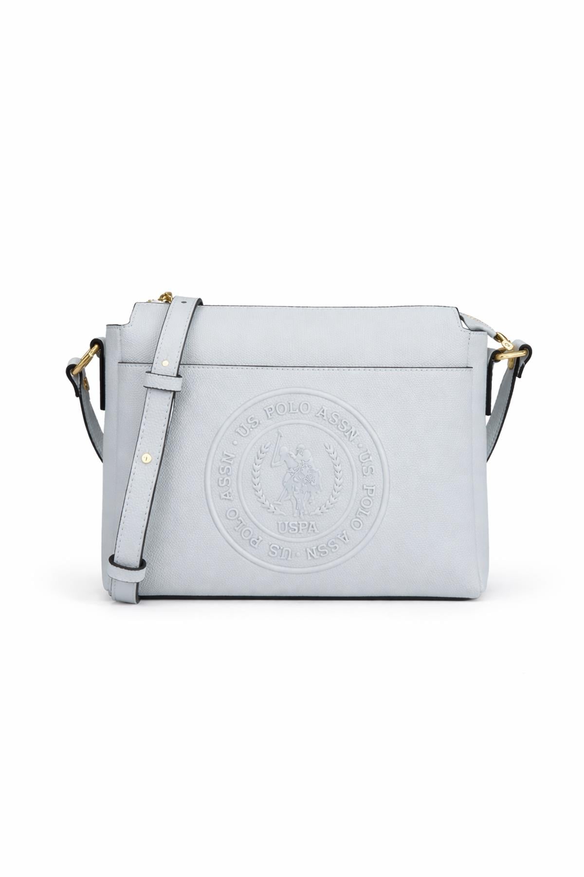 U.S. Polo Assn. Çapraz Askılı Kadın Çanta Beyaz Us24308