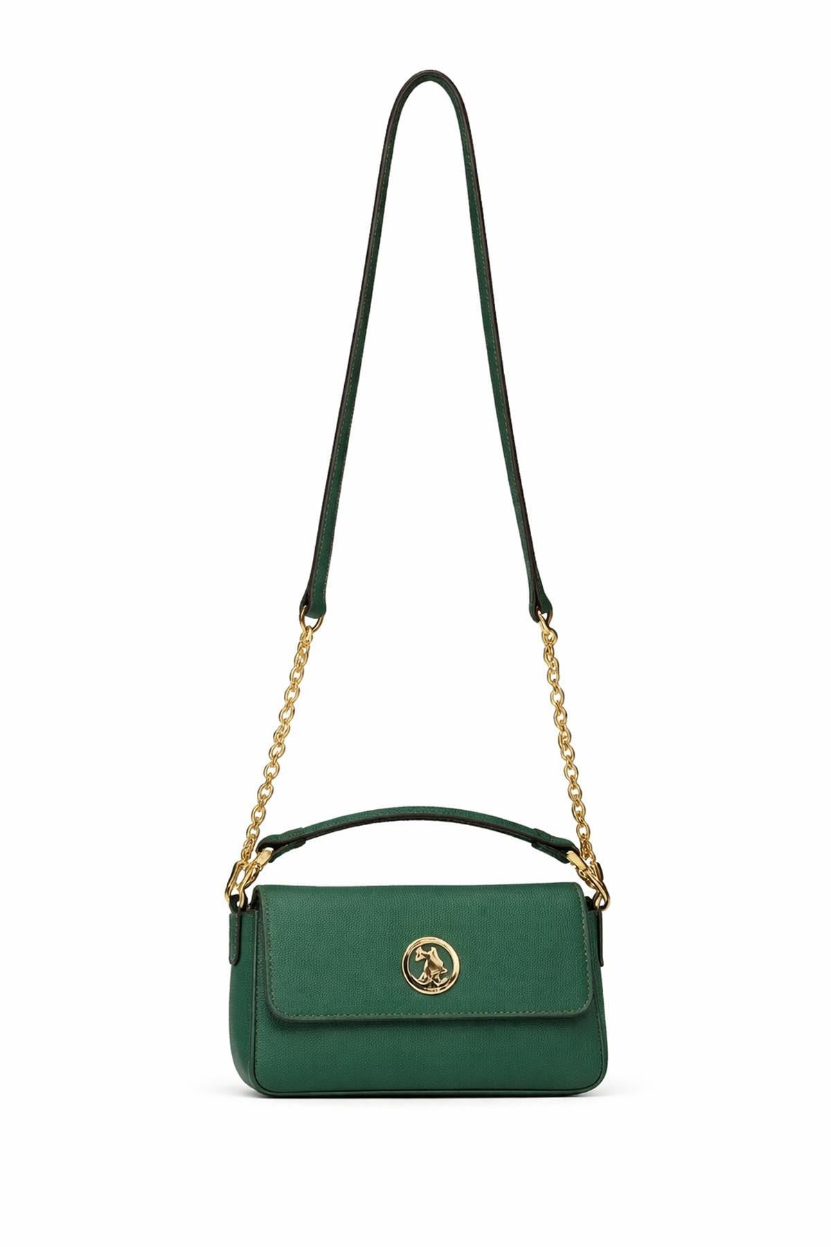 U.S. Polo Assn. Kadın Çapraz Askılı Çantası Petrol Us22583