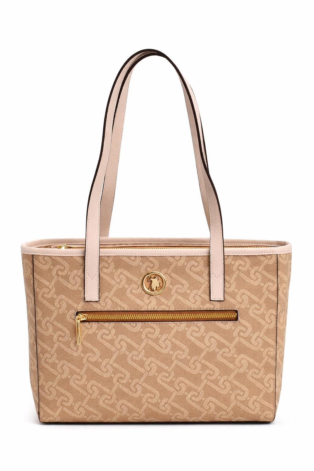 U.S. Polo Assn. Kadın Omuz Çanta Bej Us23116