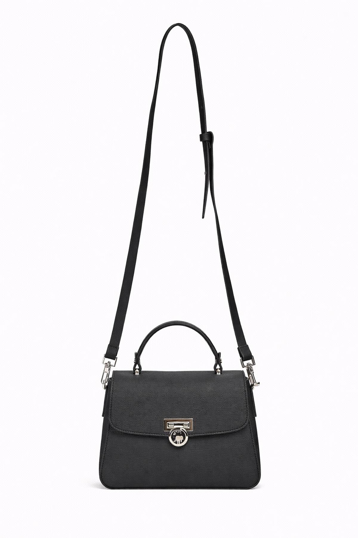 U.S. Polo Assn. Çapraz Askılı Kadın Çanta Siyah Us24241